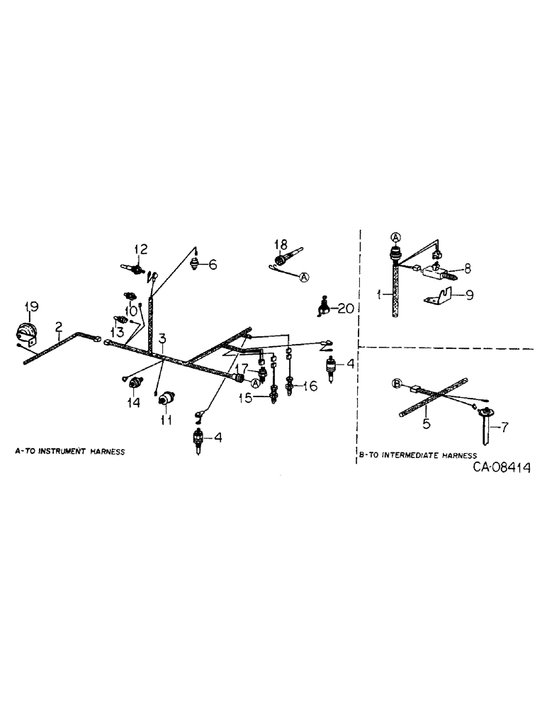 Схема запчастей Case IH 4786 - (08-11) - ELECTRICAL, CHASSIS WIRING, SWITCHES AND RELATED PARTS (06) - ELECTRICAL