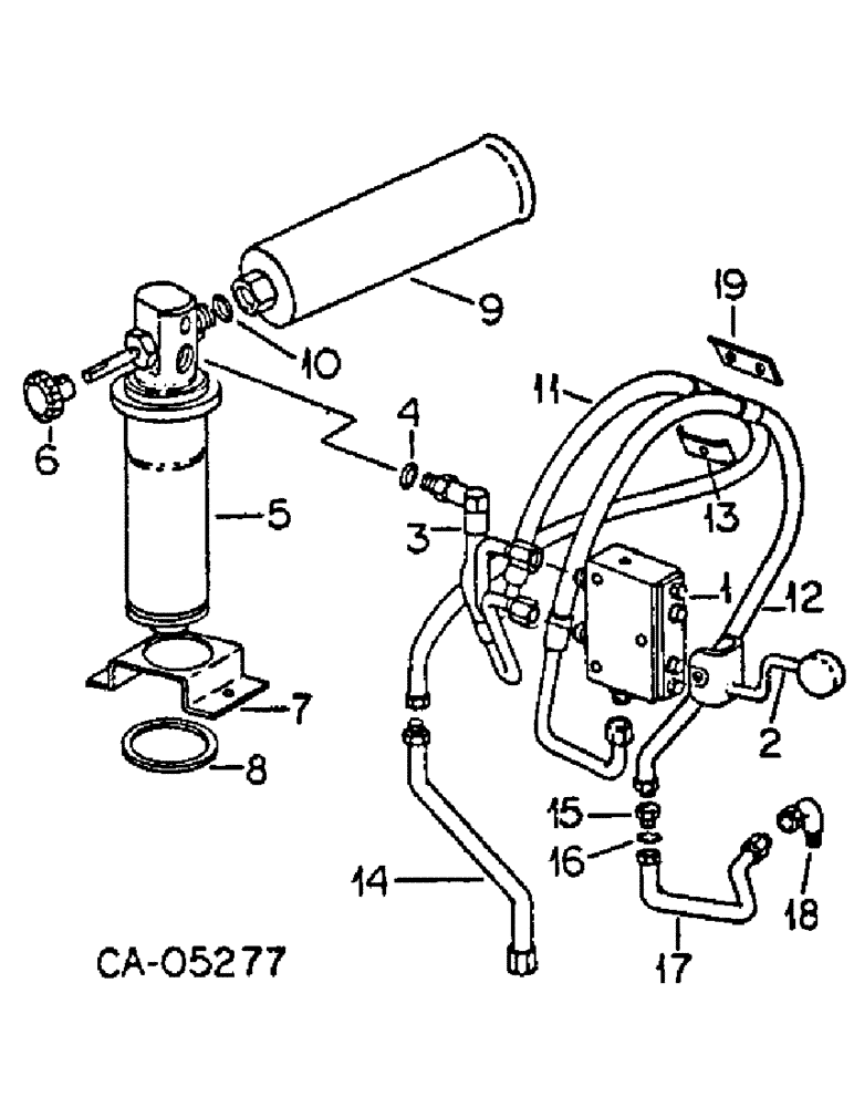 Схема запчастей Case IH HYDRO 186 - (10-32) - HYDRAULIC, HYDRAULIC SEAT ATTACHMENT CONNECTIONS (07) - HYDRAULICS