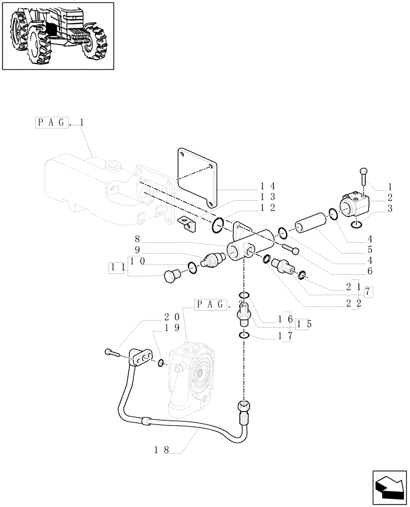 Схема запчастей Case IH MAXXUM 130 - (1.32.8/03[02]) - 113 L/MIN CCLS PUMP FOR (CL.3) FRONT AXLE - PUMPS FOR HYDRAULIC SYSTEM AND LIFT - C6562 (VAR.330835-331836-332836-333836-335836 / 743744) (03) - TRANSMISSION