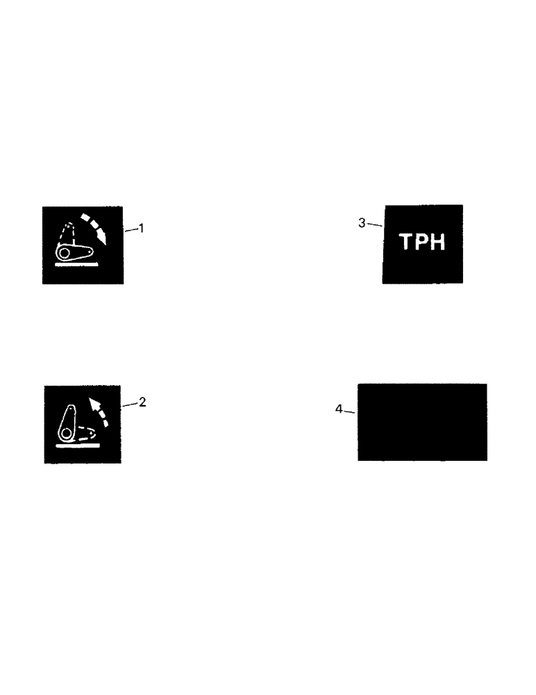 Схема запчастей Case IH STEIGER - (09-07) - MANUAL 3-POINT HYDRAULIC CONTROL DECALS (13) - DECALS