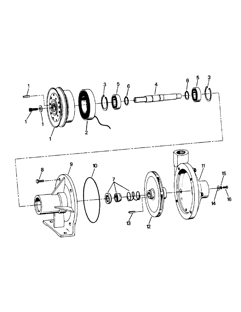 Схема запчастей Case IH PTA270 - (11-49) - SPRAYER PUMP ASSEMBLY Options & Miscellaneous