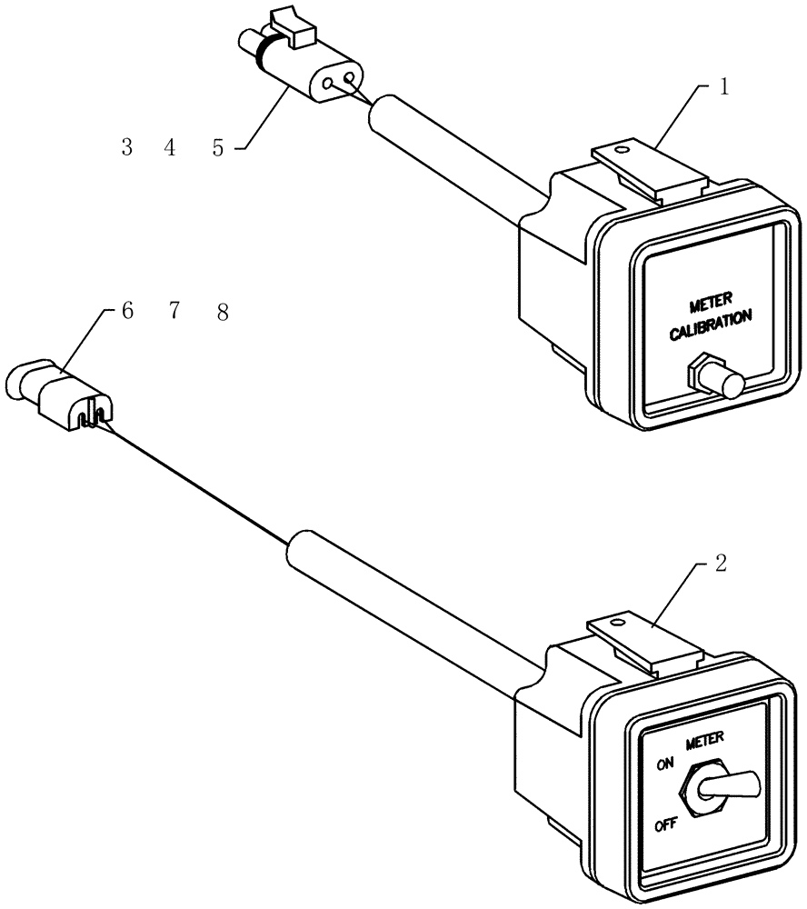 Схема запчастей Case IH 3430 - (55.632.01) - VARIABLE DRIVE SWITCHES (55) - ELECTRICAL SYSTEMS