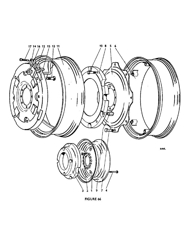 Схема запчастей Case IH 880A - (110) - FRONT WHEELS AND BALLAST WEIGHTS (12) - CHASSIS