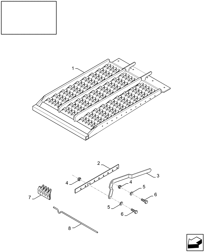 Схема запчастей Case IH 7010 - (74.114.04[01]) - PRESIEVE - 7010 (74) - CLEANING