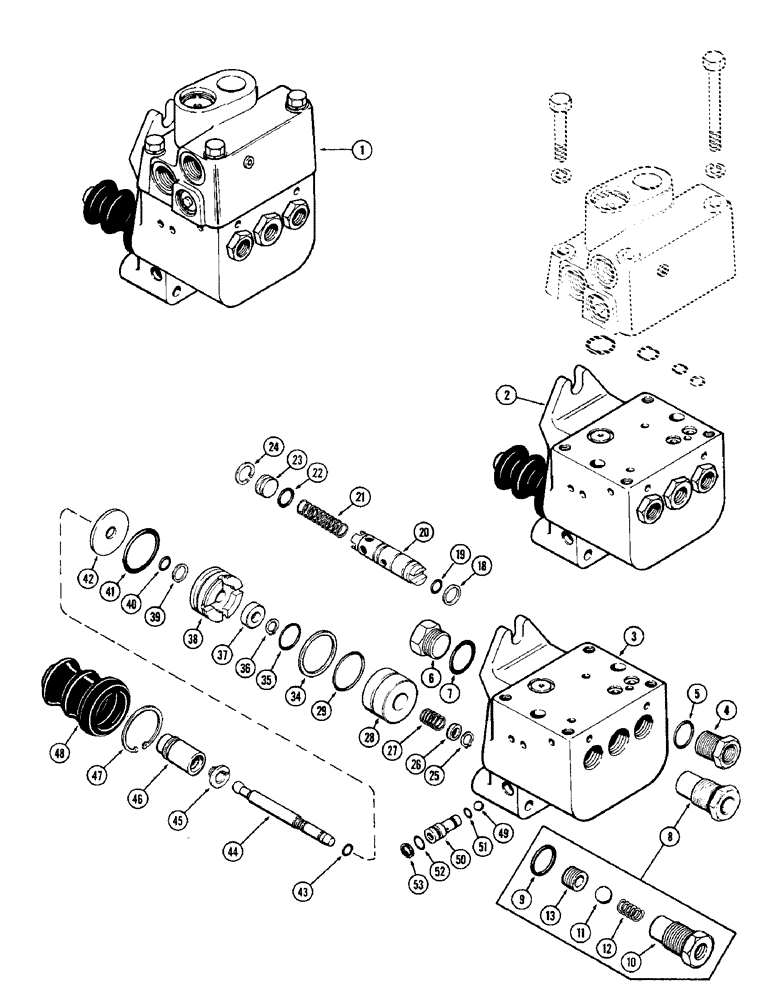 Схема запчастей Case IH 1370 - (254) - G34992 BRAKE VALVE ASSEMBLY, PART NUMBER STAMPED ON COVER, USED PRIOR TO P.I.N. 8803261 (07) - BRAKES