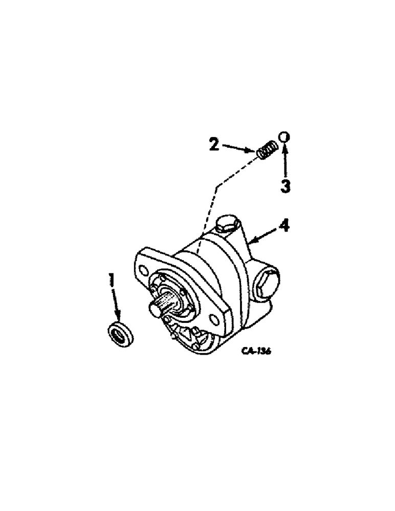 Схема запчастей Case IH 4100 - (F-09) - HYDRAULIC SYSTEM, HYDRAULIC PUMP, CESSNA, 20 GPM - 390617R91 (07) - HYDRAULIC SYSTEM