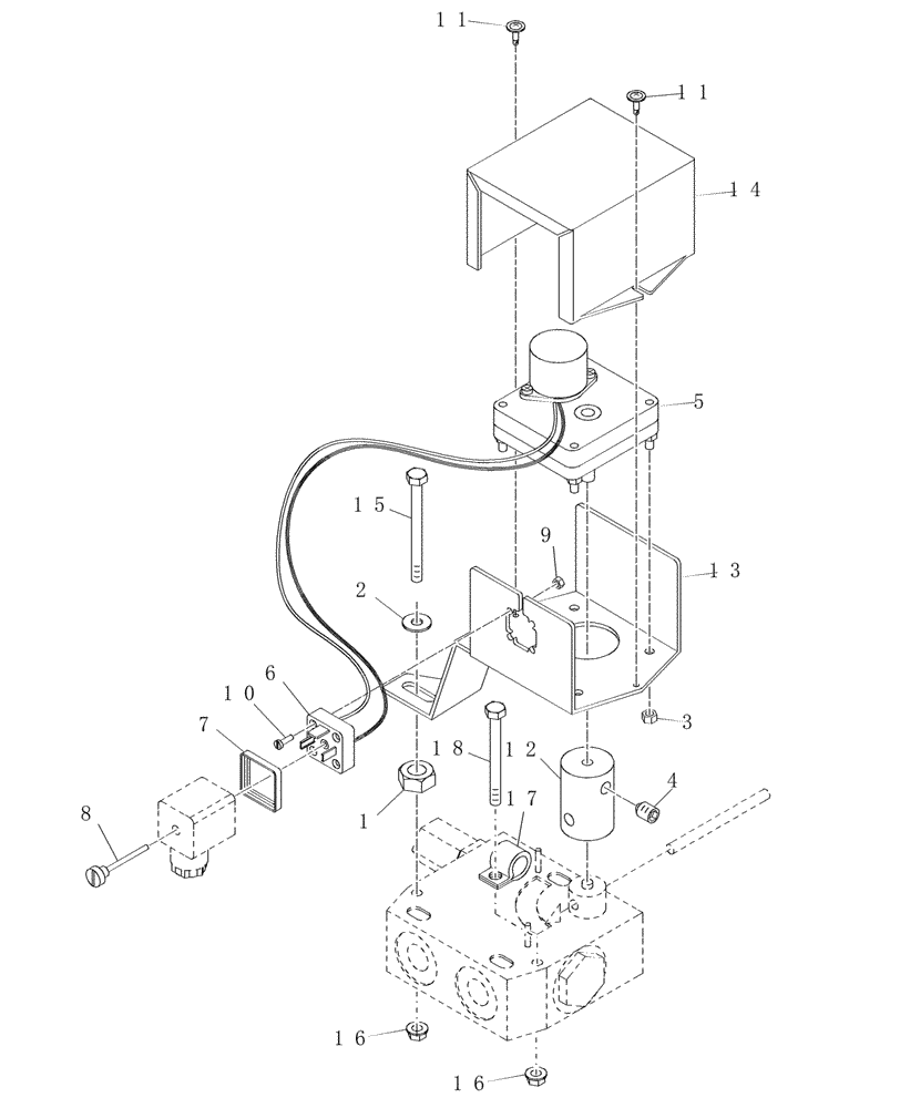 Схема запчастей Case IH DHX181 - (3.03[1]) - ELECTRICAL ADAPTION, REEL SPEED, WINDROW, PRIOR TO PIN K01 2001 (06) - ELECTRICAL