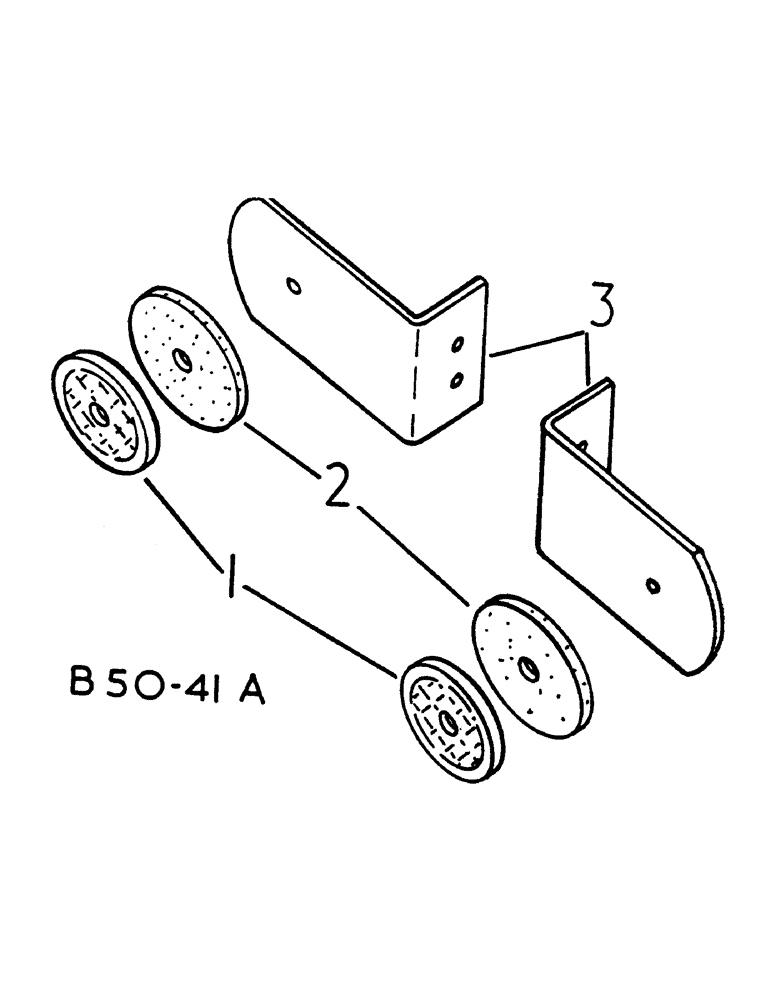 Схема запчастей Case IH 278 - (08-041) - REFLECTOR AND BRACKET, AUSTRIA AND SWITZERLAND, FOR MACHINES W/FLAT TOP FENDERS OR SAFETY CAB (06) - ELECTRICAL