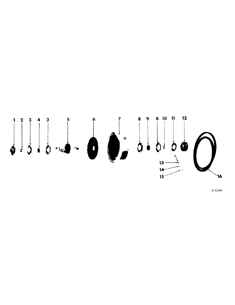 Схема запчастей Case IH 201 - (A-072) - PLATFORM FLYWHEEL DRIVE, CANVAS AND PEA BAR PLATFORM, NOT AUGER PLATFORM (58) - ATTACHMENTS/HEADERS