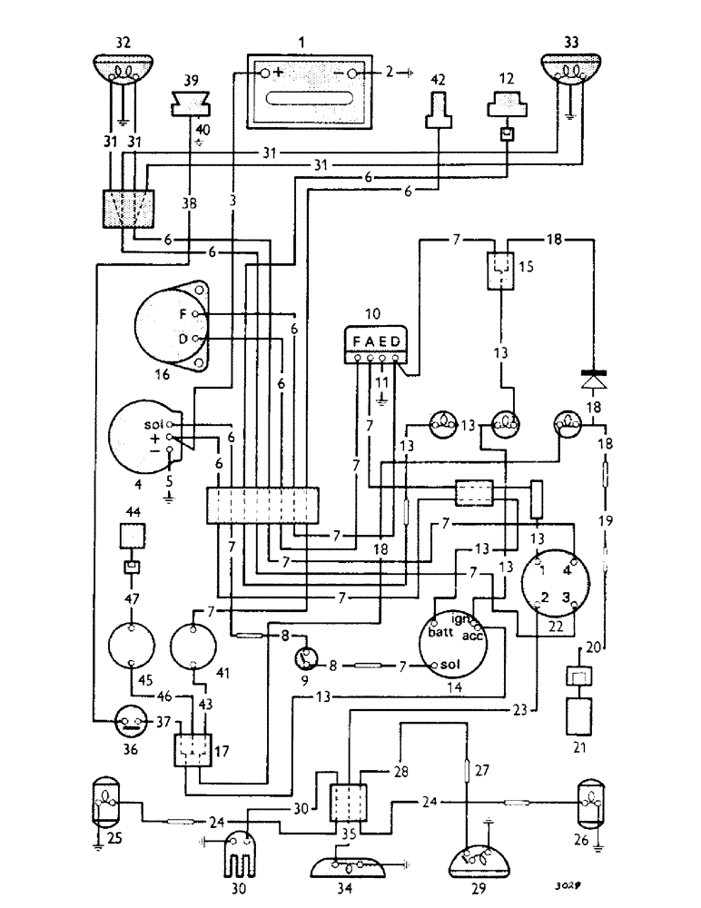 Схема запчастей Case IH 880B - (112) - ELECTRICAL EQUIPMENT, TRACTOR 544392 ONWARD (06) - ELECTRICAL SYSTEMS