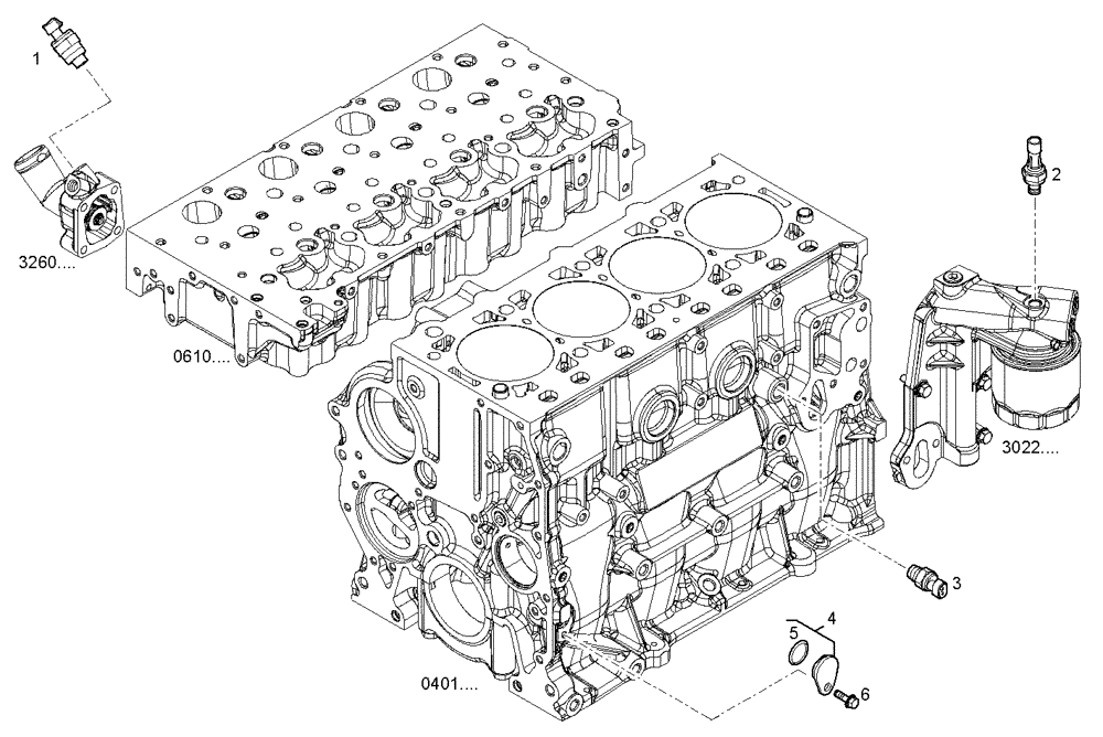 Схема запчастей Case IH F5AE9484H A001 - (7000.019) - DIAGNOSTIC SENSORS 