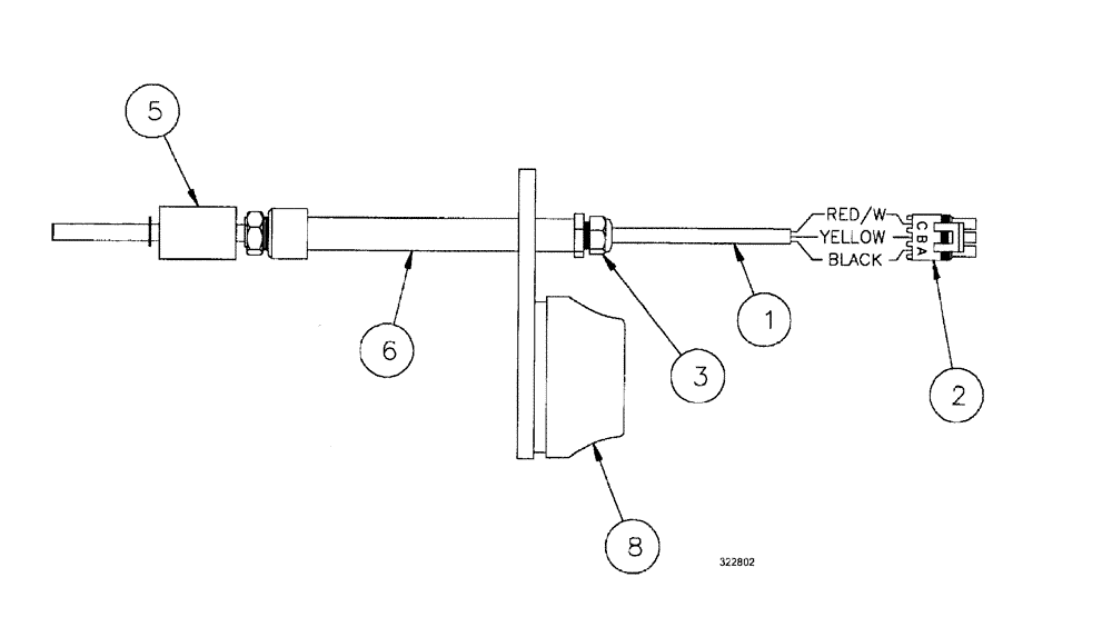 Схема запчастей Case IH SPX3185 - (06-030) - HYDRAULIC PLUMBING - LEVEL TEMP SWITCH GROUP Hydraulic Plumbing