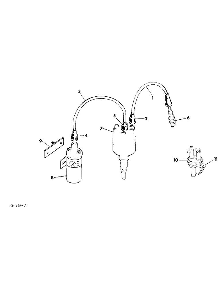 Схема запчастей Case IH 5000 - (12-24) - POWER, HB-225 GAS ENGINE IGNITION UNIT Power