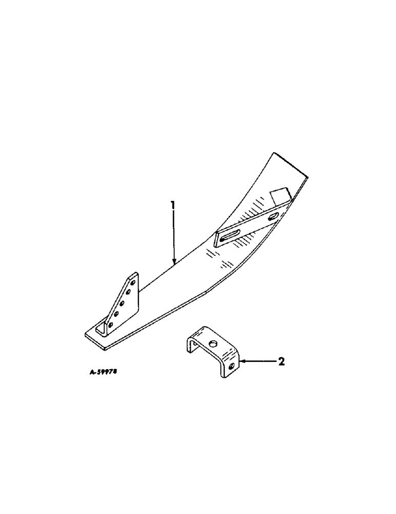 Схема запчастей Case IH 449A - (E-38[A]) - GAUGE SHOE ATTACHMENT 