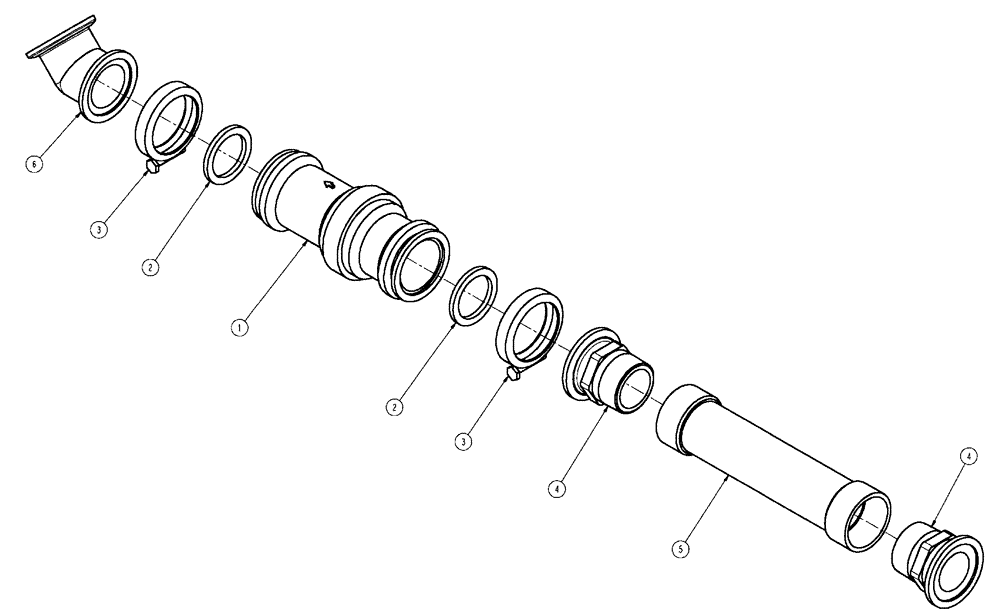 Схема запчастей Case IH SPX4410 - (09-018) - FLOWMETER, STANDARD PLUMBING Liquid Plumbing