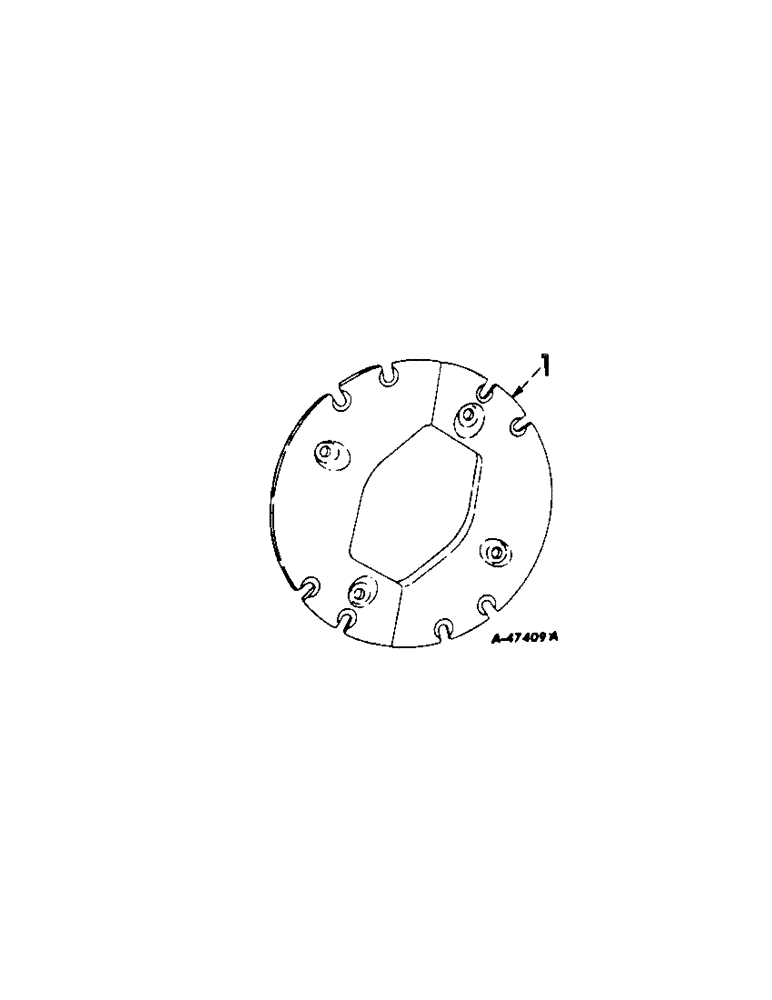 Схема запчастей Case IH 856 - (L-11[A]) - WHEELS AND WHEEL WEIGHTS, REAR WHEEL WEIGHTS, SPLIT TYPE, FARMALL TRACTORS Wheels & Wheel Weights