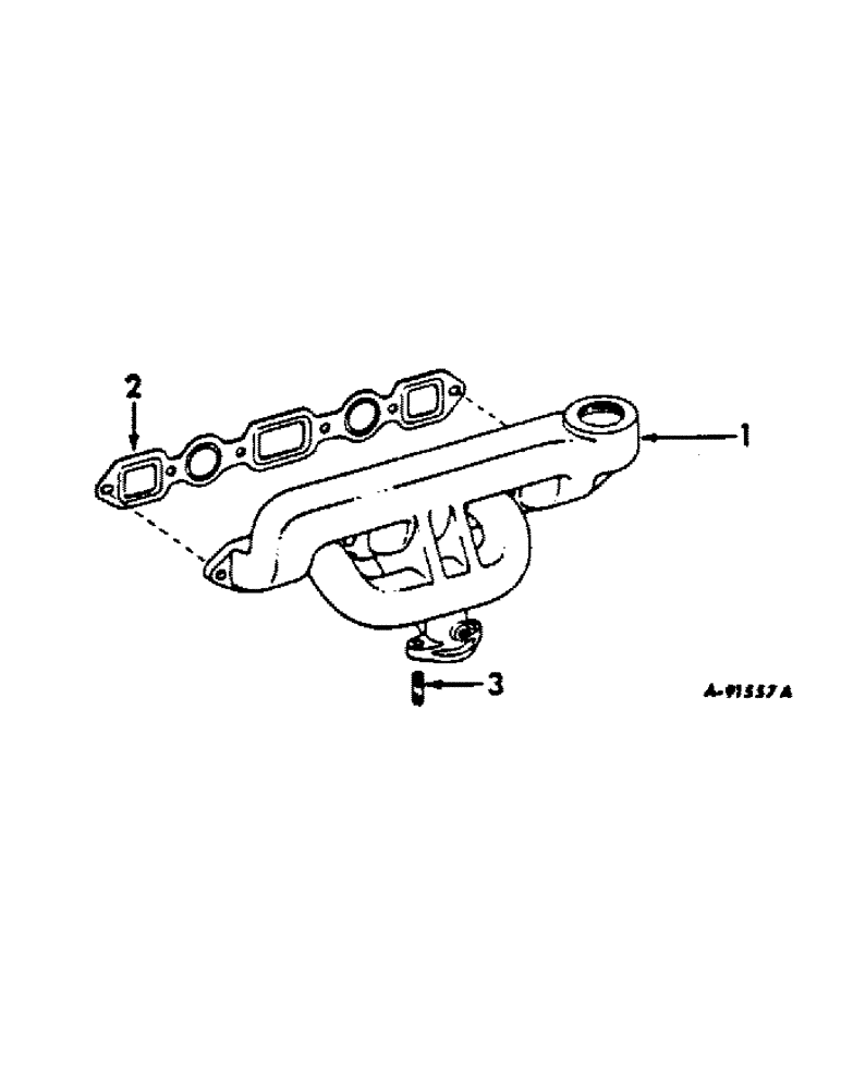 Схема запчастей Case IH C-157 - (J-25) - MANIFOLD, VERTICAL 