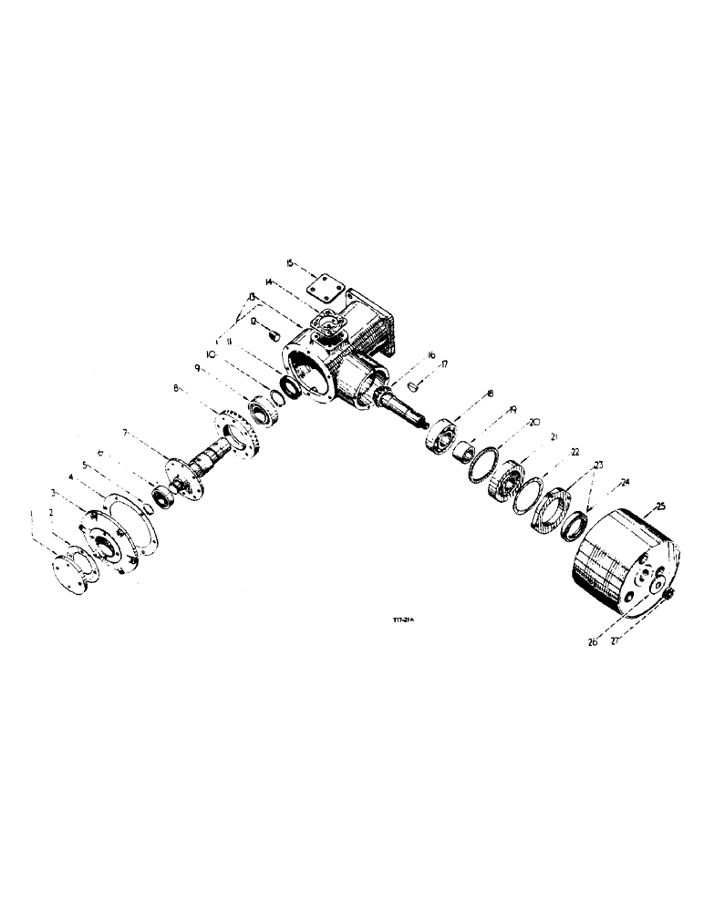 Схема запчастей Case IH B275 - (121) - ATTACHMENTS, BELT PULLEY ATTACHMENT Attachments