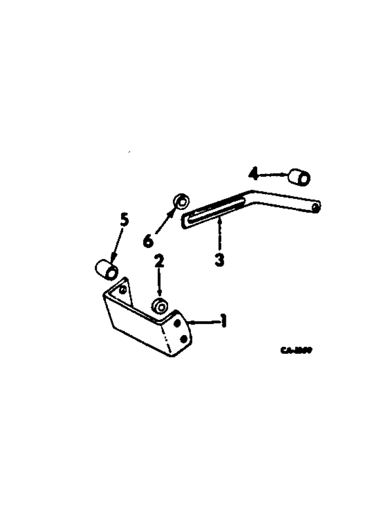 Схема запчастей Case IH C-291 - (D-25) - ALTERNATOR-GENERATOR MOUNTING, 616 AND 622 COTTON PICKERS 