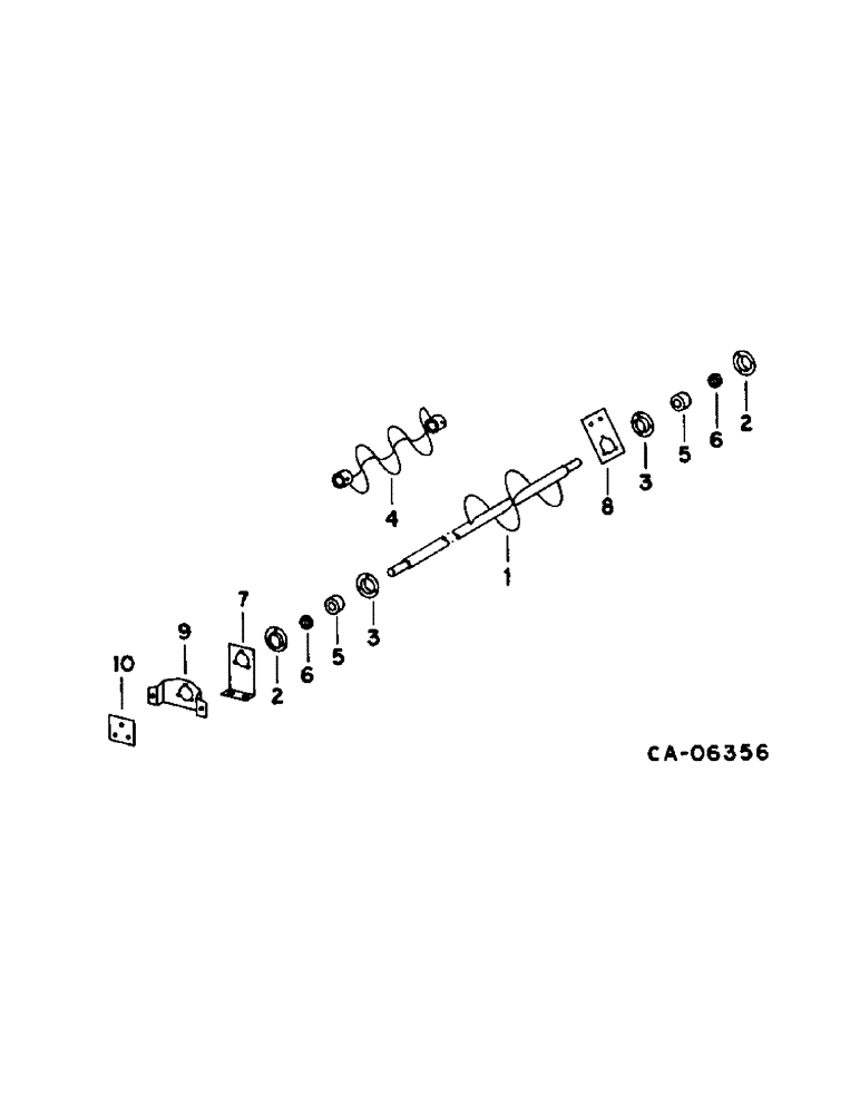 Схема запчастей Case IH 1470 - (25-06) - GRAIN AND TAILINGS ELEVATORS, GRAIN DELIVERY AUGER Elevators