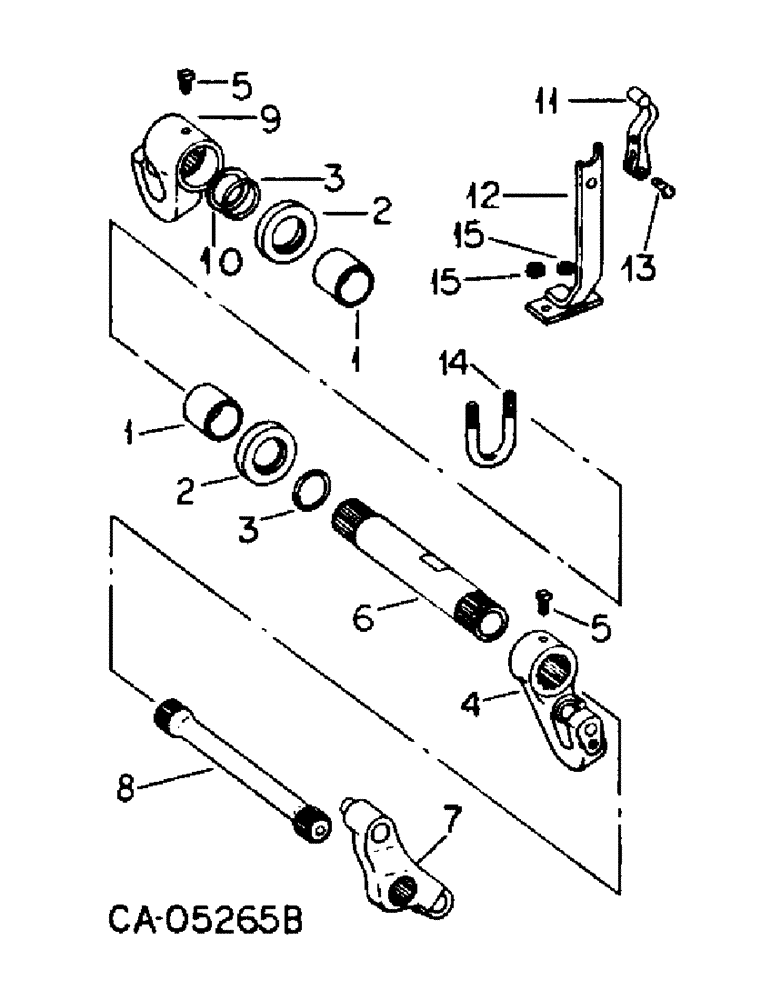 Схема запчастей Case IH 3288 - (10-52) - HYDRAULICS, DRAFT SENSING, TRACTOR WITH CATEGORY III, THREE POINT HITCH (07) - HYDRAULICS