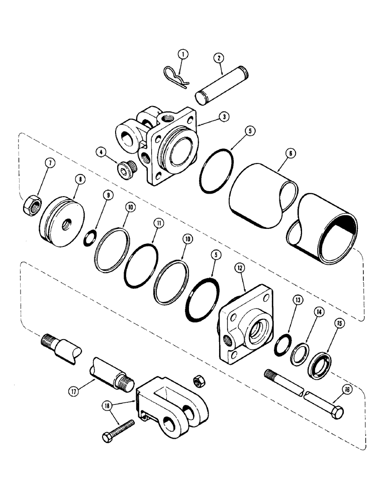 Схема запчастей Case IH SC9 - (38) - T56482 CYLINDER 