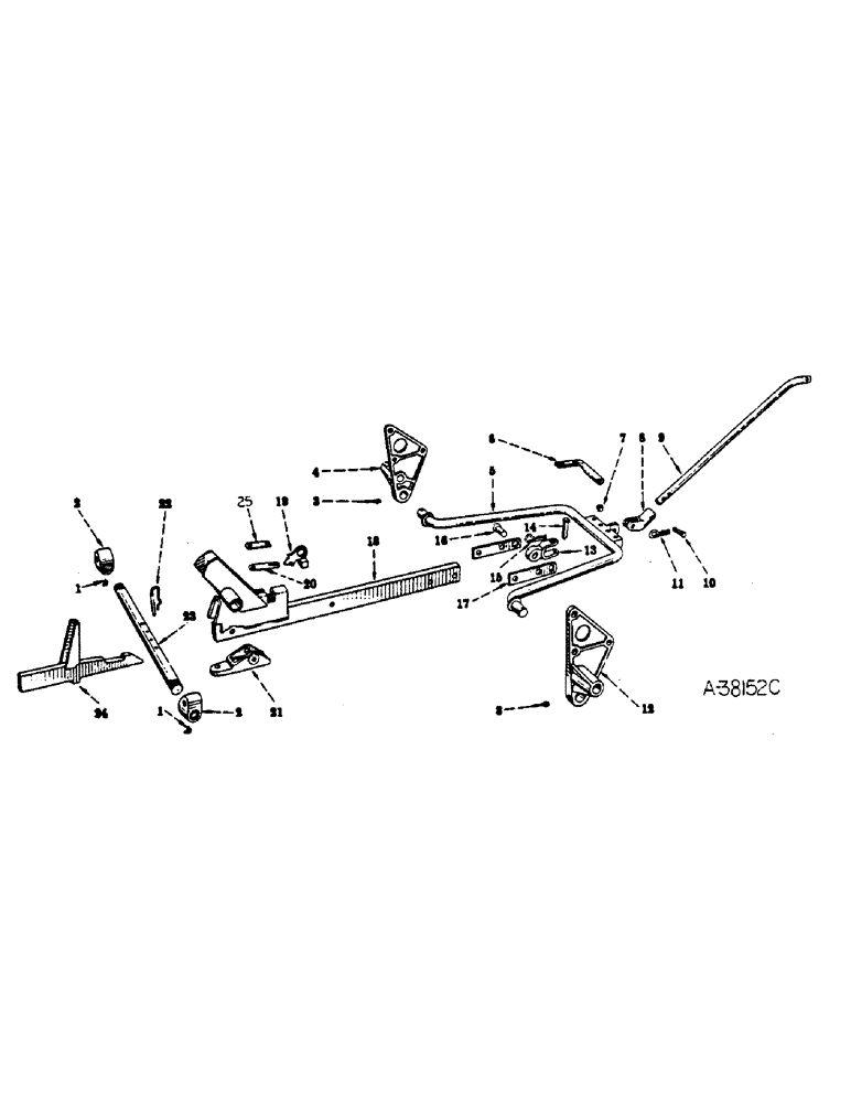 Схема запчастей Case IH 100 - (09-5) - FRAME, FAST-HITCH (12) - FRAME