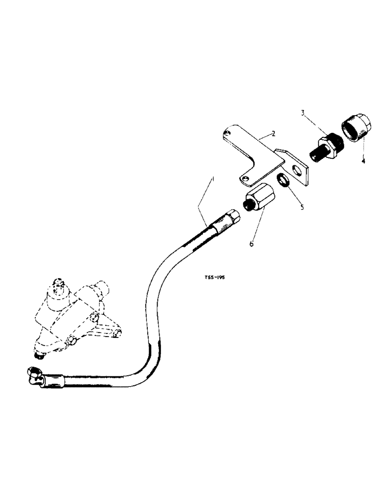 Схема запчастей Case IH 2300 - (5-14) - HYDRAULIC ATTACHMENTS, SELF SEALING COUPLING ATTACHMENT, SINGLE ACTING VALVE (07) - HYDRAULIC SYSTEM