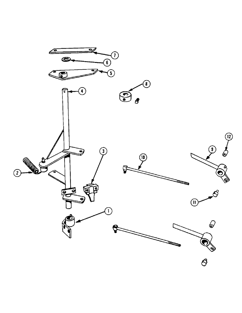 Схема запчастей Case IH 133 - (40) - COUNTER SHAFT AND TUCKER FINGERS 