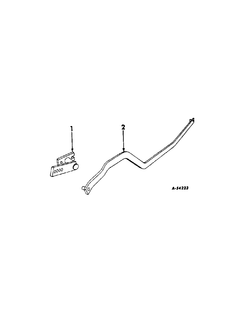 Схема запчастей Case IH 266 - (R-14[B]) - LIFT ARM AND LINK, FOR FARMALL 340 
