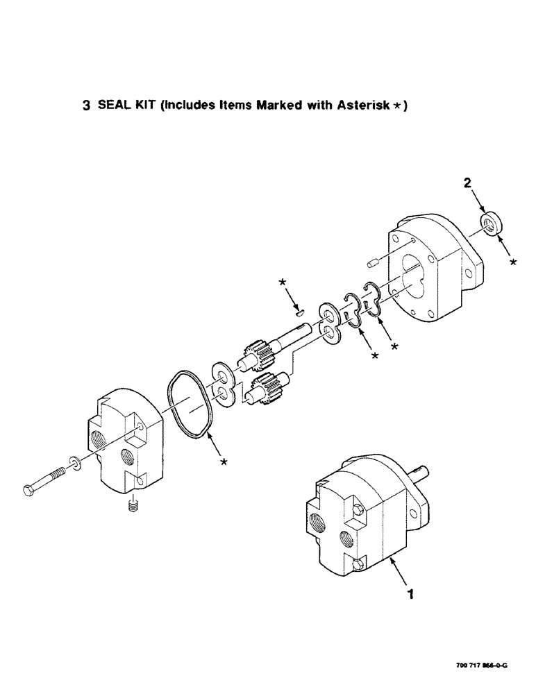 Схема запчастей Case IH 8590 - (09-22) - HYDRAULIC PUMP ASSEMBLY, 700717866 HYDRAULIC PUMP ASSEMBLY COMPLETE Decals & Attachments