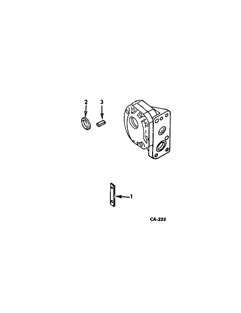 Схема запчастей Case IH 706 - (F-09[A]) - HYDRAULIC SYSTEM, HYDRAULIC PUMP, CESSNA (07) - HYDRAULIC SYSTEM