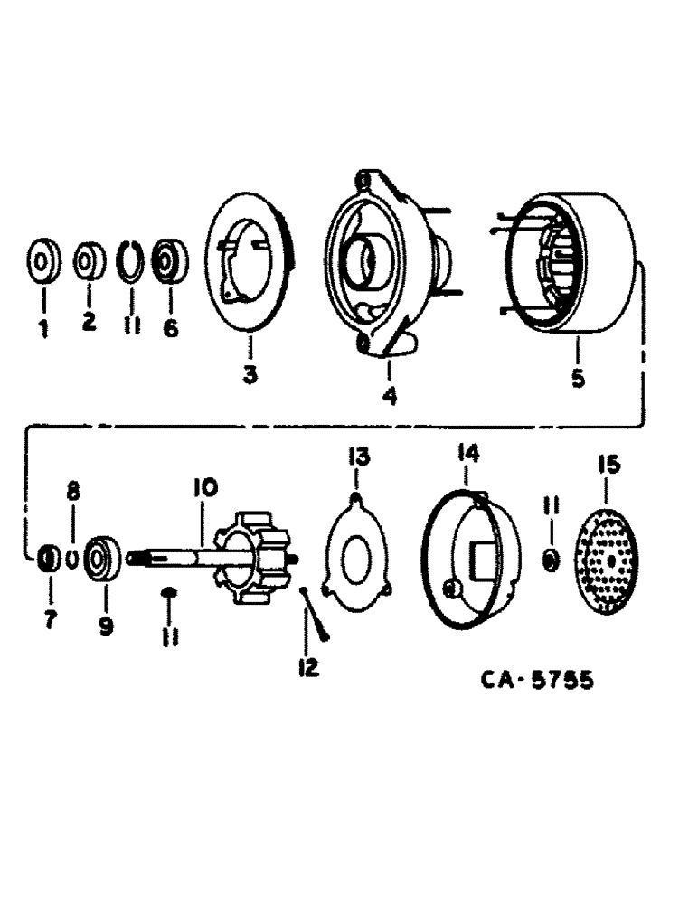 Схема запчастей Case IH 1480 - (08-18) - ELECTRICAL, ALTERNATOR-GENERATOR, W/INTEGRAL SOLID STATE VOLTAGE REGULATOR (06) - ELECTRICAL