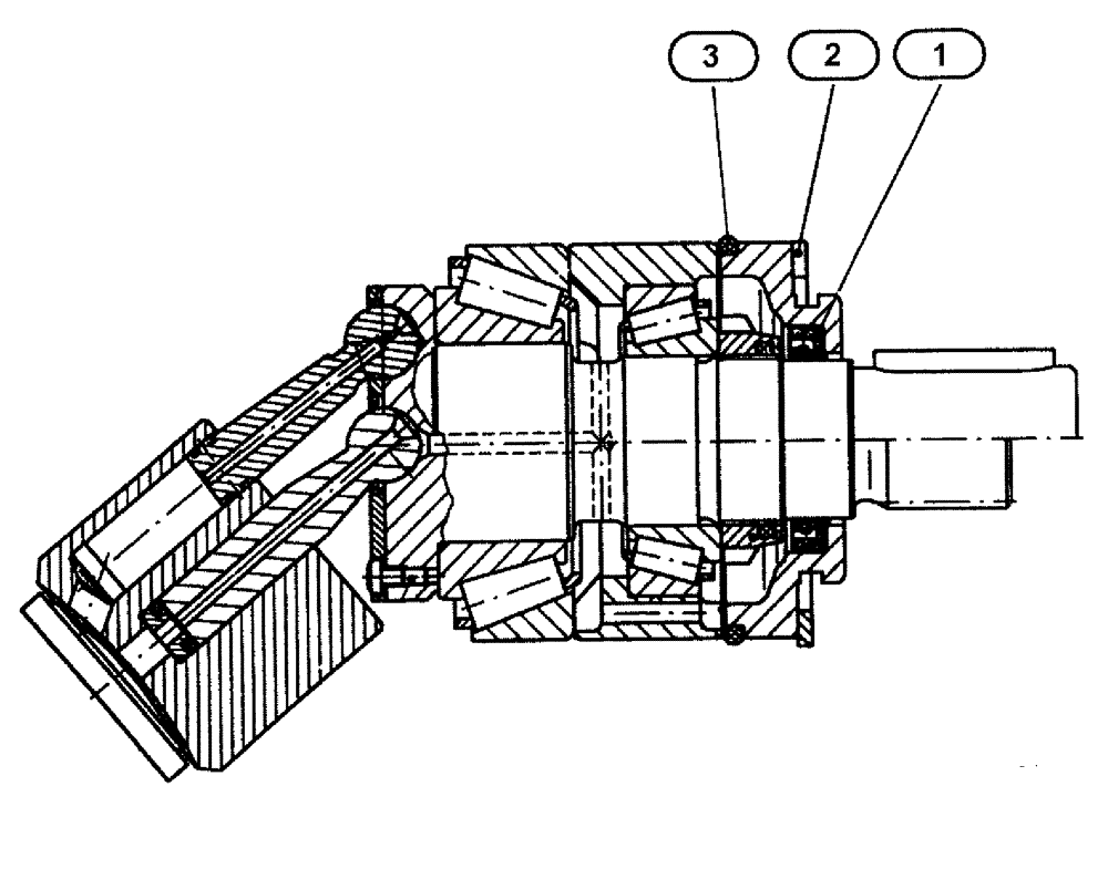 Схема запчастей Case IH 810 - (07-017) - HYDRAULIC MOTOR, FAN - .73 REX Hydraulic Components