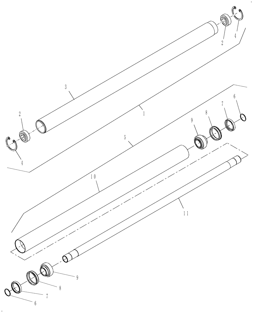 Схема запчастей Case IH DHX182 - (20.02.01[3.1]) - IDLER ROLLER (12) - MAIN FRAME