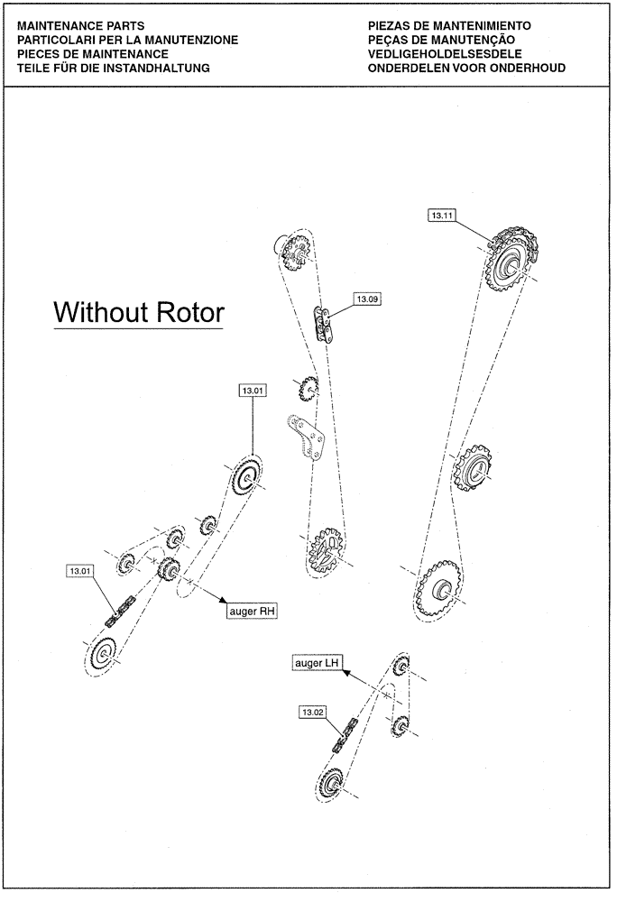 Схема запчастей Case IH LBX331R - (0.0039A[01]) - MAINTENANCE PARTS (00) - GENERAL