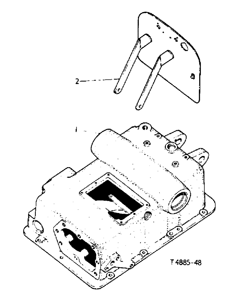 Схема запчастей Case IH 276 - (6-36) - BOSTROM SUSPENSION SEAT ATTACHMENT (09) - CHASSIS