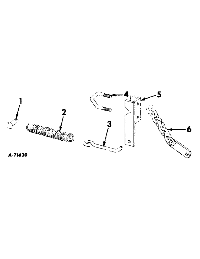 Схема запчастей Case IH 468 - (Y-18) - DEPTH CHAIN AND RETURN SPRING 