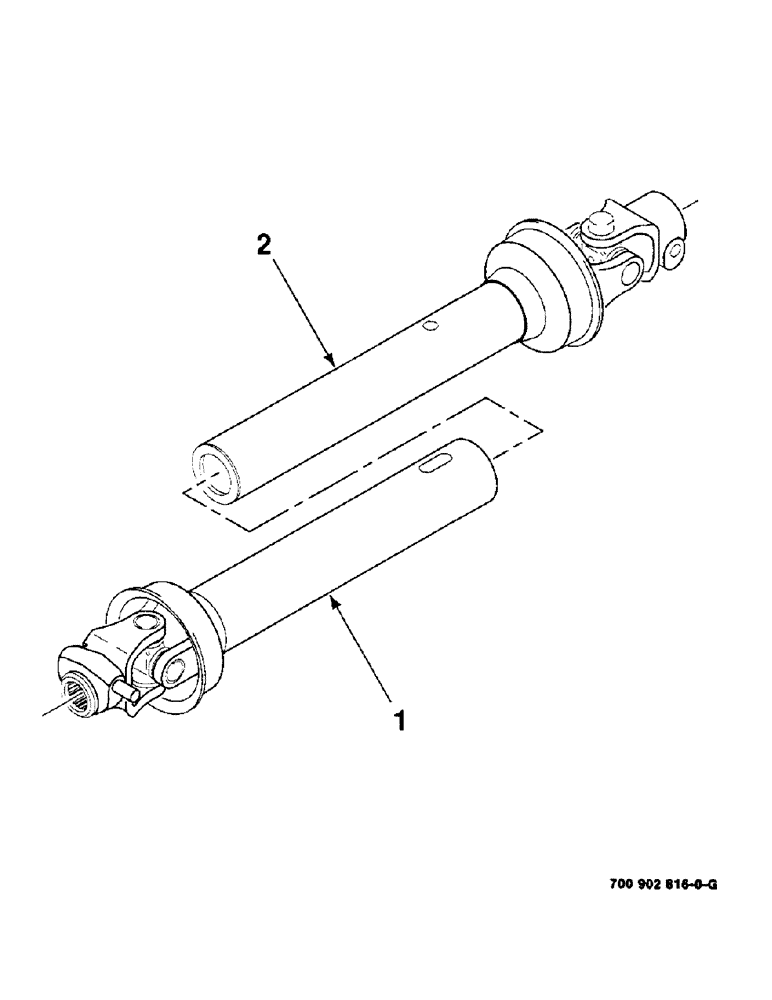 Схема запчастей Case IH 8220 - (9-12) - KIT, 1000 RPM PTO, HK10621 1000 RPM PTO KIT COMPLETE, TO BE ORDERED THRU WHOLEGOODS ONLY (88) - ACCESSORIES