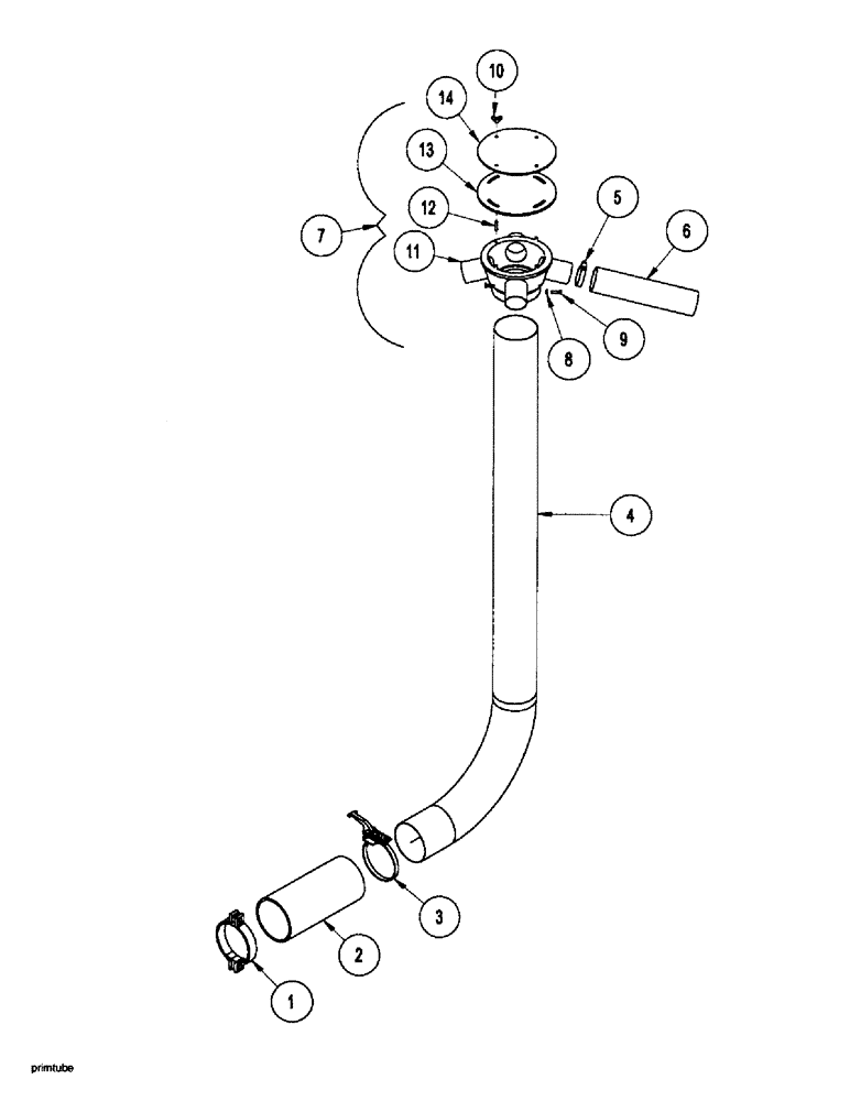 Схема запчастей Case IH SDX30 - (6.060.1) - CONCORD AIR CART PRIMARY MANIFOLD Related Equipment