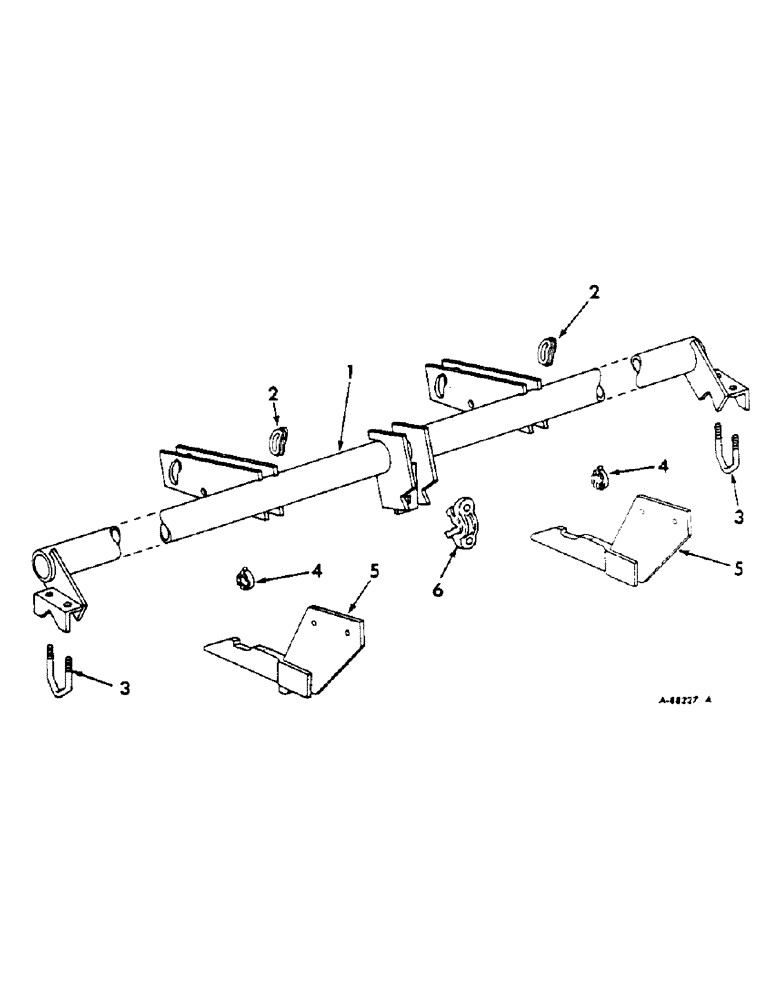 Схема запчастей Case IH 87 - (Q-21) - TWO POINT FAST HITCH, FOR 4-ROW PLANTERS 