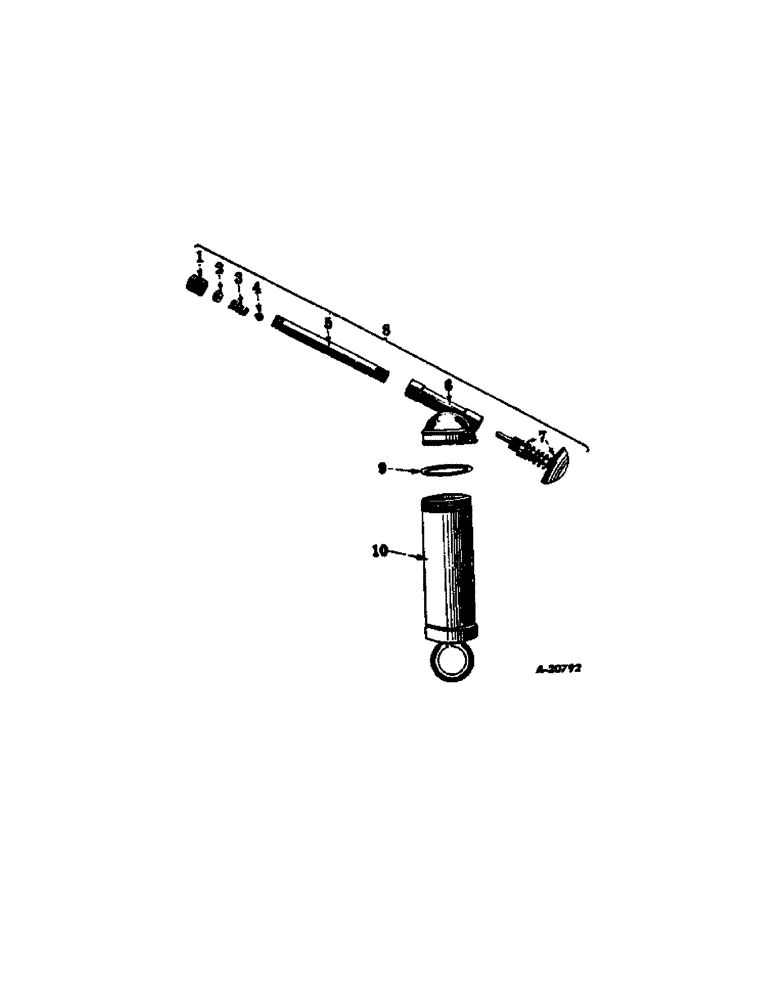 Схема запчастей Case IH INTERNATIONAL - (02-4) - MISCELLANEOUS, HAND LUBRICATOR Accessories & Attachments / Miscellaneous