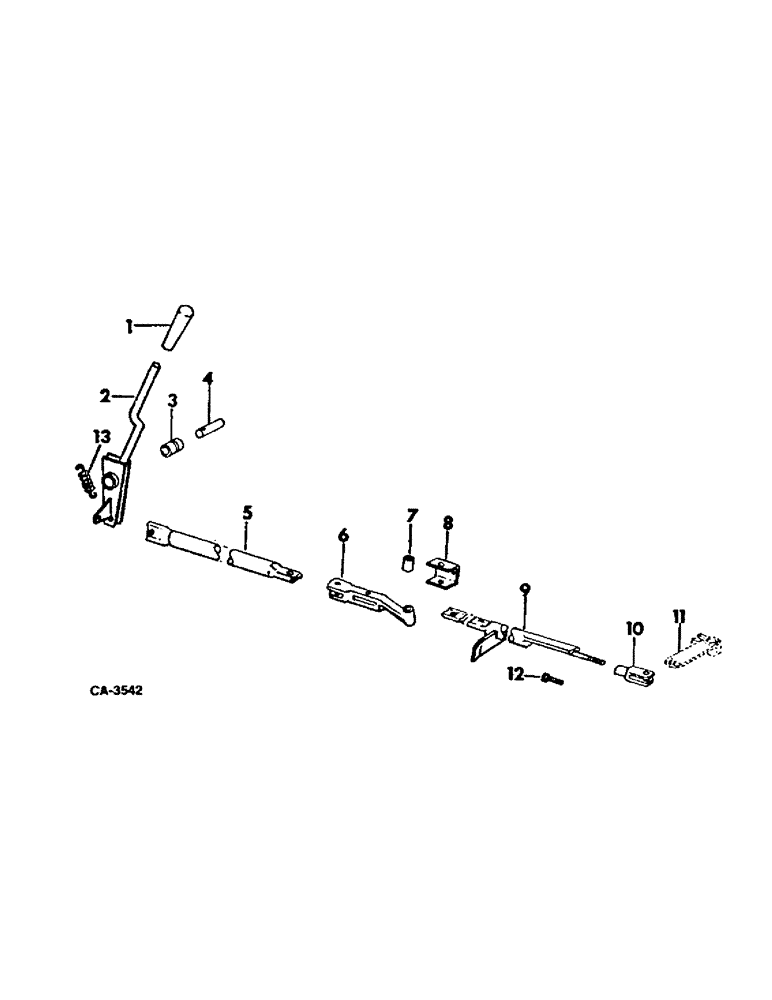 Схема запчастей Case IH 915 - (07-11) - DRIVE TRAIN, SEPARATOR CLUTCH CONTROL Drive Train