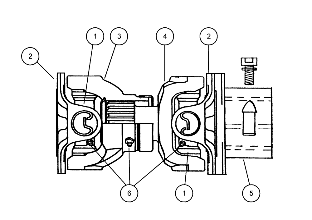 Схема запчастей Case IH 438 - (15-001) - DRIVELINE, 1350, SC, 14T, PFS Drivelines