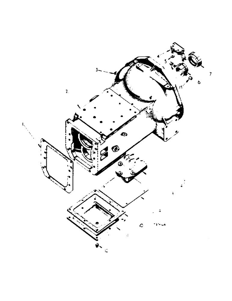 Схема запчастей Case IH 364 - (6-30) - ATTACHMENTS, CONSTANT RUNNING P.T.O. ATTACHMENT, CLUTCH HOUSING Attachments