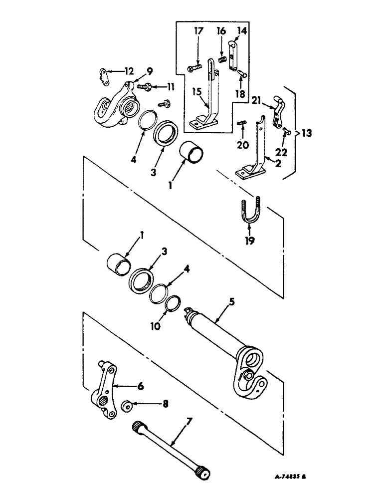 Схема запчастей Case IH 2806 - (F-17) - HYDRAULIC SYSTEM, DRAFT SENSING (07) - HYDRAULIC SYSTEM