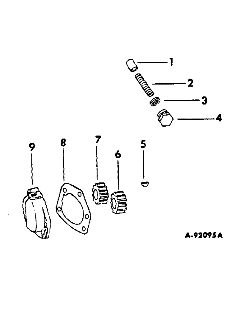 Схема запчастей Case IH 185 - (12-14[1]) - POWER, C-60 ENGINE, OIL PUMP AND RELATED PARTS Power