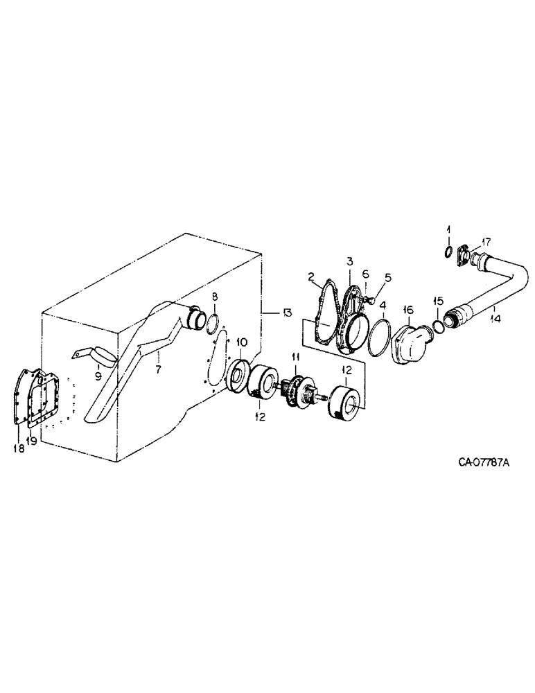 Схема запчастей Case IH 6388 - (10-20) - HYDRAULICS, RESERVOIR AND FILTER (07) - HYDRAULICS