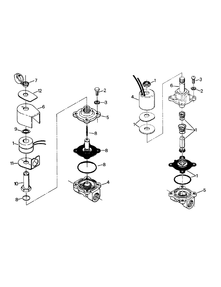 Схема запчастей Case IH STEIGER - (03-12) - WATER VALVE ASSEMBLY (03) - Climate Control