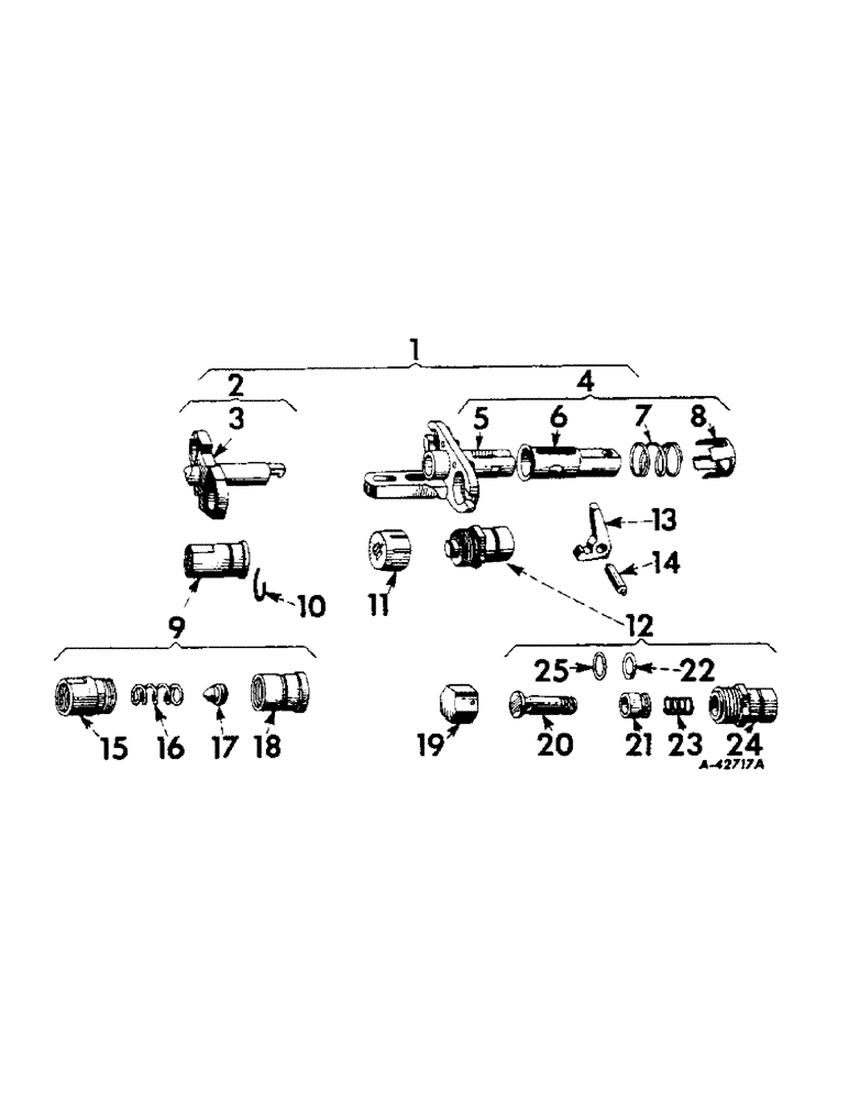 Схема запчастей Case IH 350 - (297) - HYDRAULIC SYSTEM, HYDRAULIC EQUIPMENT, SPECIAL, BREAK-AWAY AND SELF-SEALING COUPLINGS (07) - HYDRAULIC SYSTEM